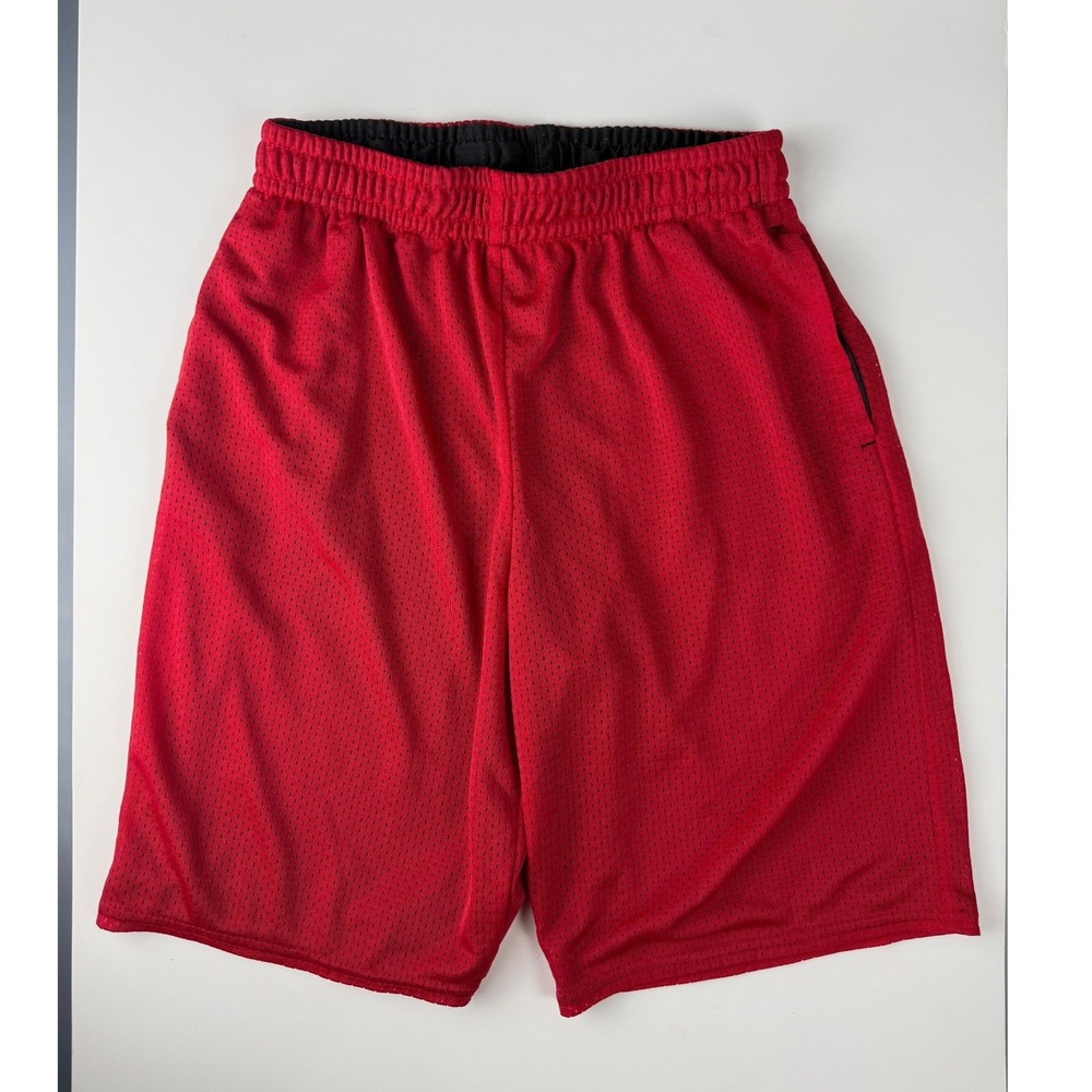 Athletic Works Kids Red Mesh Basketball Shorts Size XXL 18 Activewear Gym